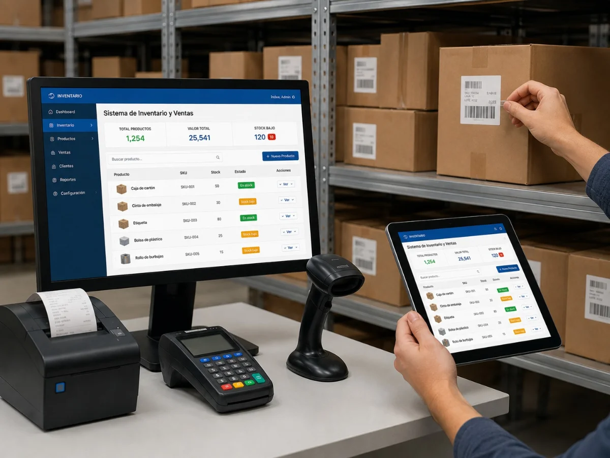 Sistema de ventas e inventario
